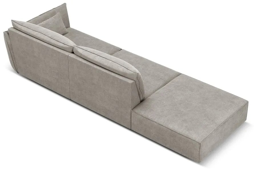 Svetlosivá leňoška (pravý roh) Vanda – Mazzini Sofas