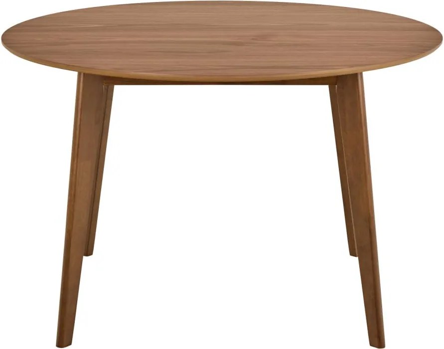 Okrúhly jedálenský stôl Roxby 120 cm orech