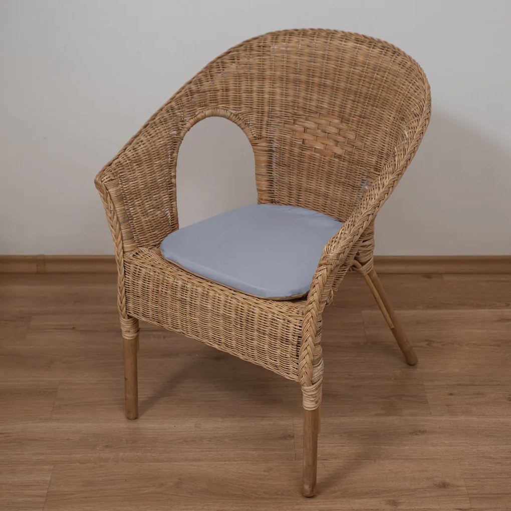 Podsedák na stoličku STANDARD svetlosivý