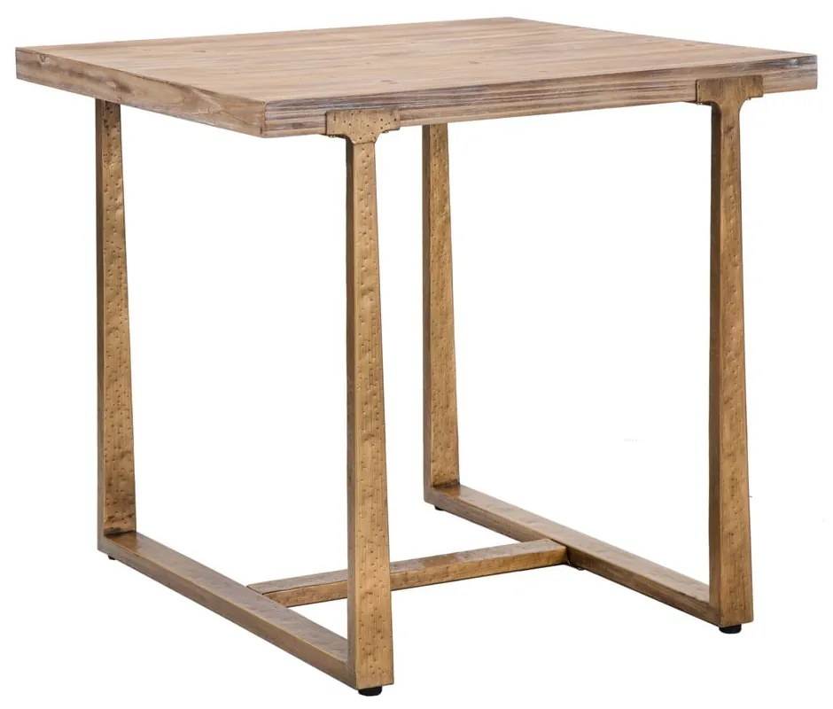 Jedálenský stôl v prírodnej farbe 80x80 cm Ankara – Mauro Ferretti