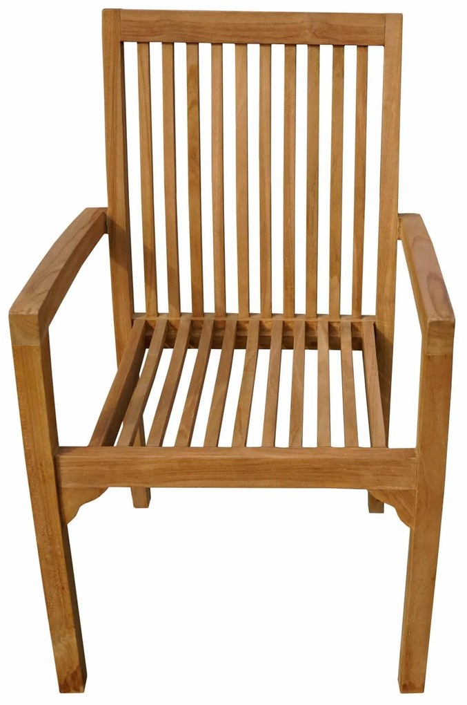 Stohovateľné kreslo RIVIERA teak natural
