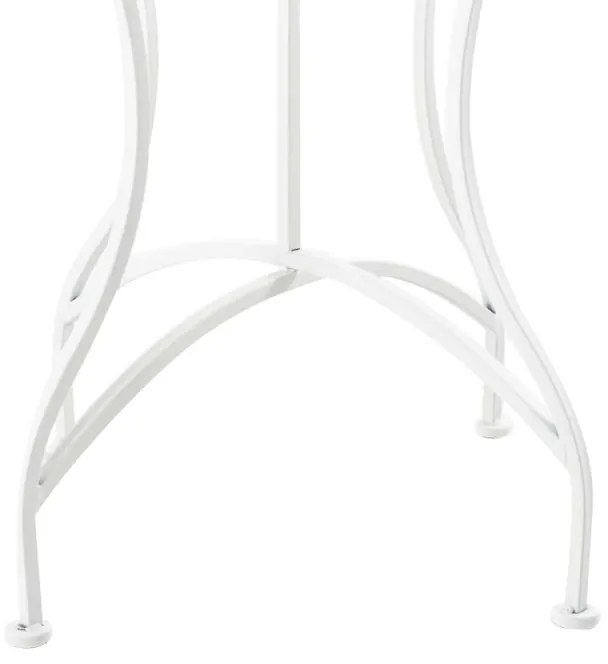 Kovový stôl GS19599 - Biela