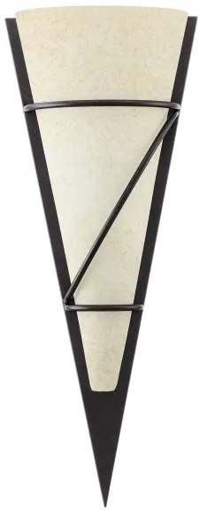 EGLO 87793 - nástenné svietidlo PASCAL 1 1xE14/60W antická hnedá/biela