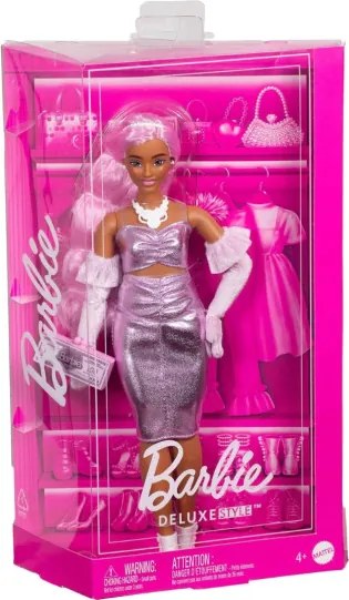 Bábika Barbie Mattel HYV25 Deluxe Style