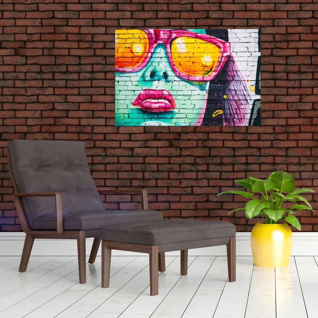 Obraz - Graffiti (90x60 cm)