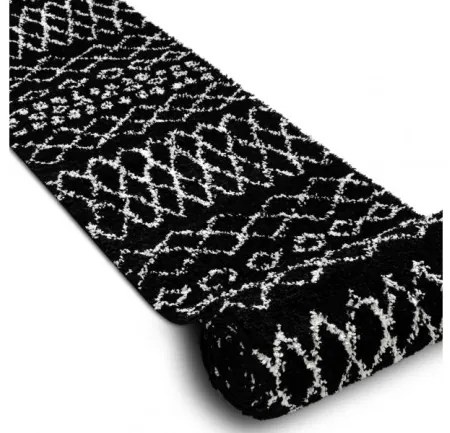 Behúň BERBER ETHNIC G3802 čierny Fredzle berber marokánsky