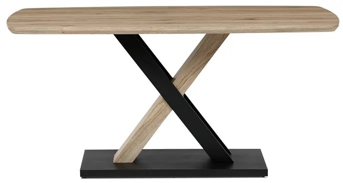 Autronic BONTEC Jedálenský stôl 165x90cm, mdf, dub san remo, HT-W1570 SRE Farba: Prírodné