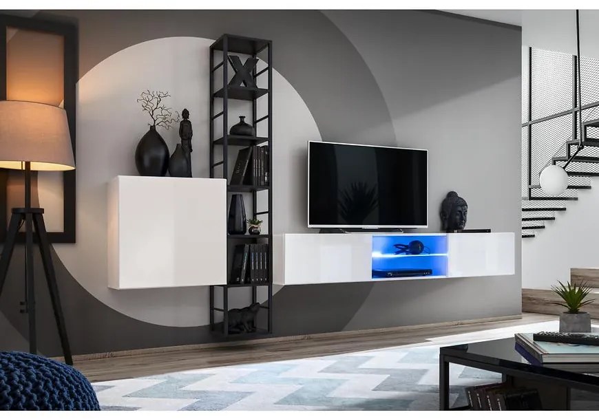 Obývacia stena Switch Met VI biely