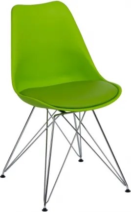 NORDIC METAL stolička Zelená