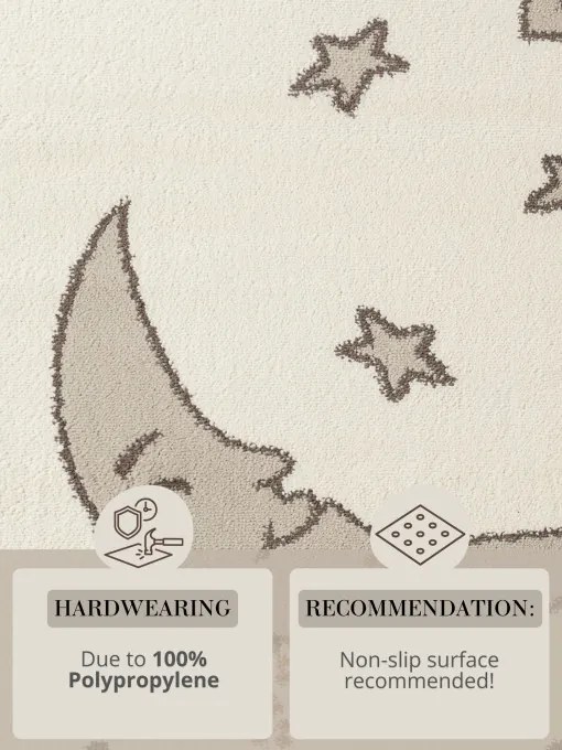 Koberec Hanse Home ADVENURES LITTLE ELLIE krémový