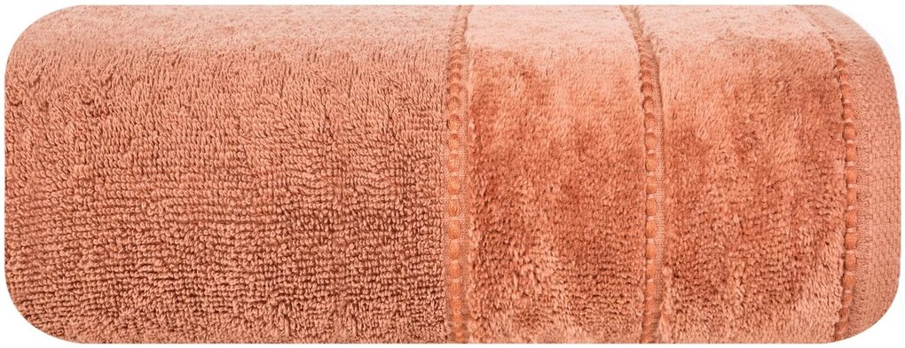 BAVLNENÝ UTERÁK MARI9 70X140 CM TEHLOVÁ