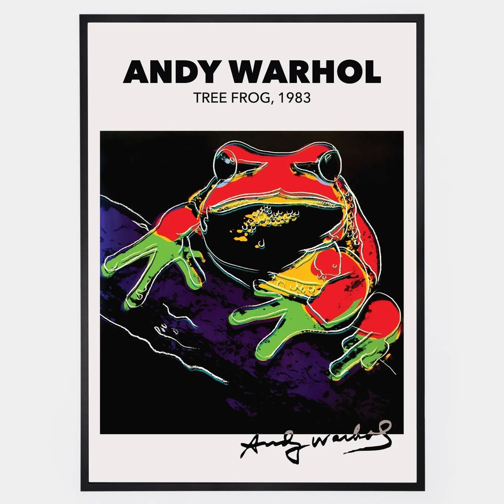 Plagát Tree Frog | Andy Warhol