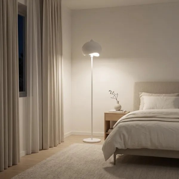 Brilagi - Stojacia lampa WABI SABI 1xE27/40W/230V biela