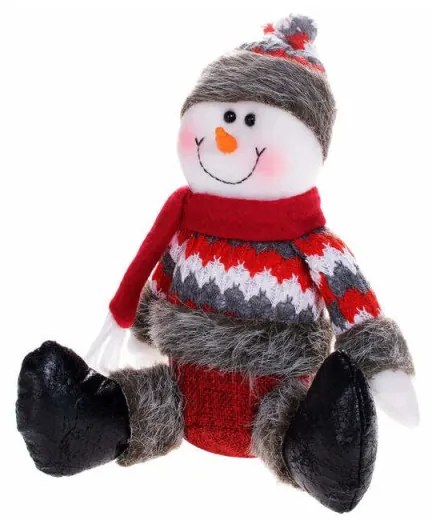 SPRINGOS Snehuliak vo svetri 20 cm