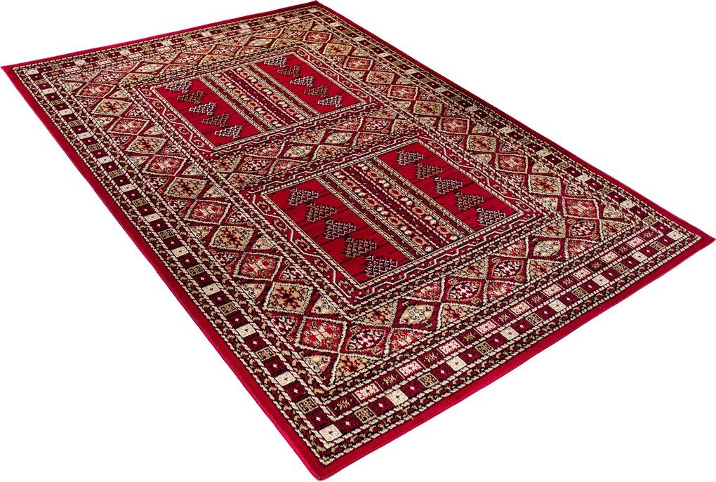 TA Koberec J930A RED EUFRAT BLX Červený Obdĺžnikový Rozmer: 160x230 cm