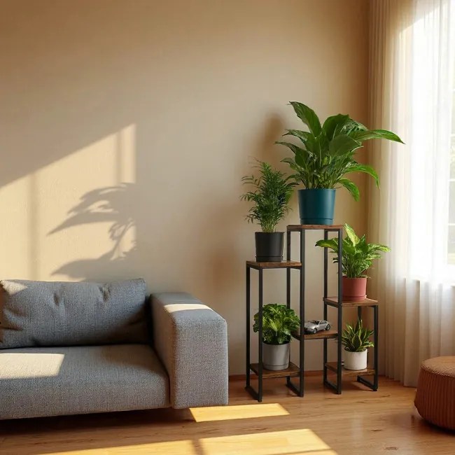 Stojan na kvety PANORAMA venge