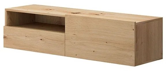 Piaski Závesný TV stolík Moyo II 120 cm dub artisan