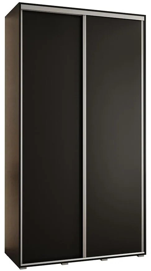 Skriňa 45 Canaris 1 140 čierna/silver