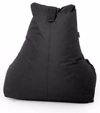 Vodoodolný sedací vak čierny