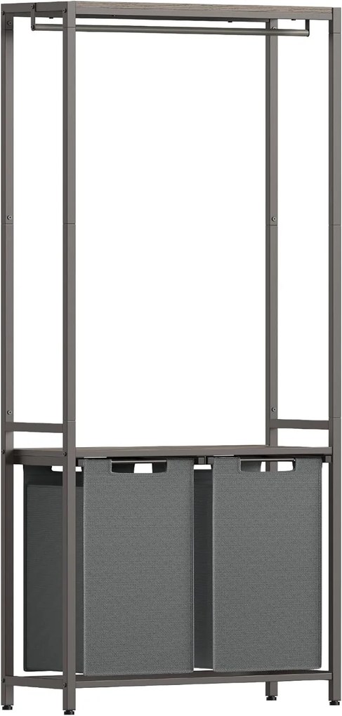 VASAGLE Kôš na bielizeň 92 l SONGMICS BLH231G02