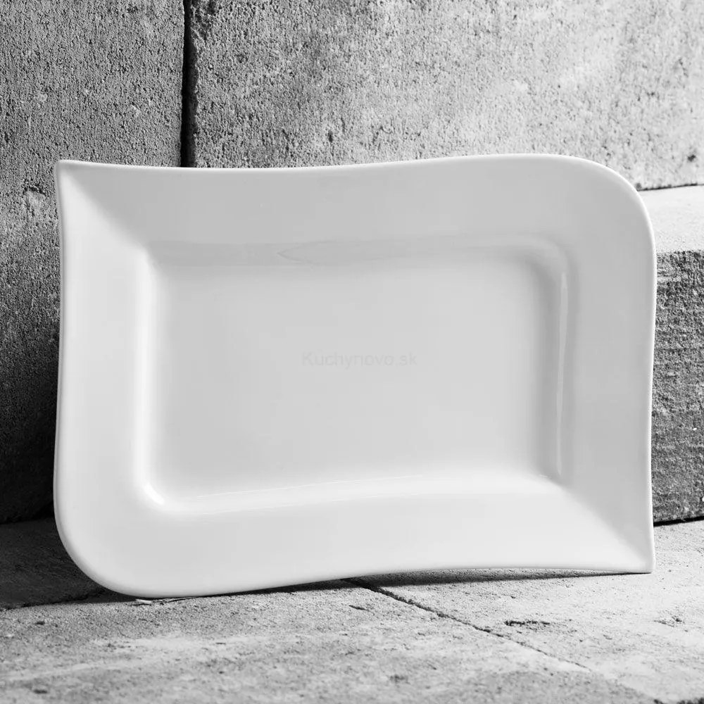 AMBITION Fala servírovací tanier, 26 x 17,5 cm