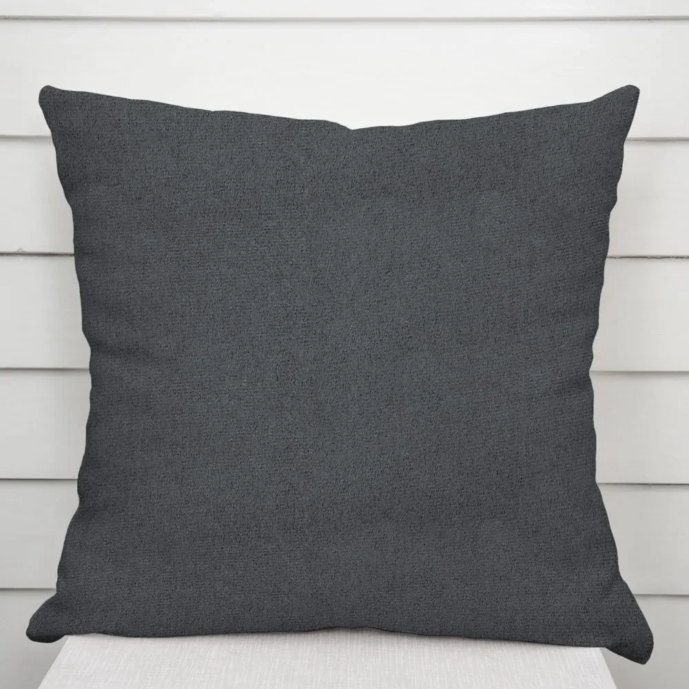 Biante Obliečka na vankúš/imitácia brúsenej kože Alcantara ALC-016 Antracitovo sivá 45 x 45 cm