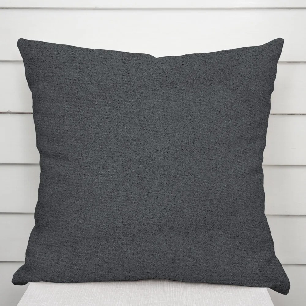 Biante Obliečka na vankúš/imitácia brúsenej kože Alcantara ALC-016 Antracitovo sivá 50 x 70 cm