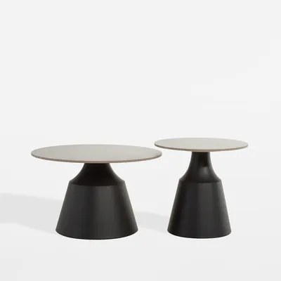 Súprava okrúhlych stolov OPUSO