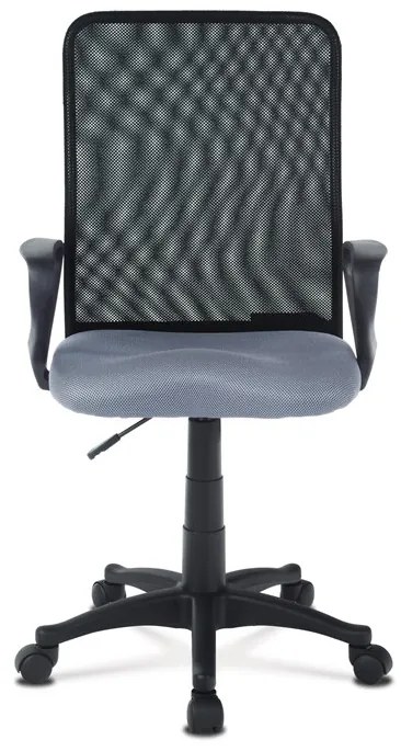 Autronic BONTEC Detská stolička, výškovo nastaviteľná, šedá sieťovina, KA-B047 GREY Farba: Šedá