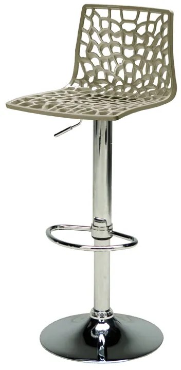 Stima Plastová barová stolička SPIDER Vyberte odtieň ->: Moka - hnedá