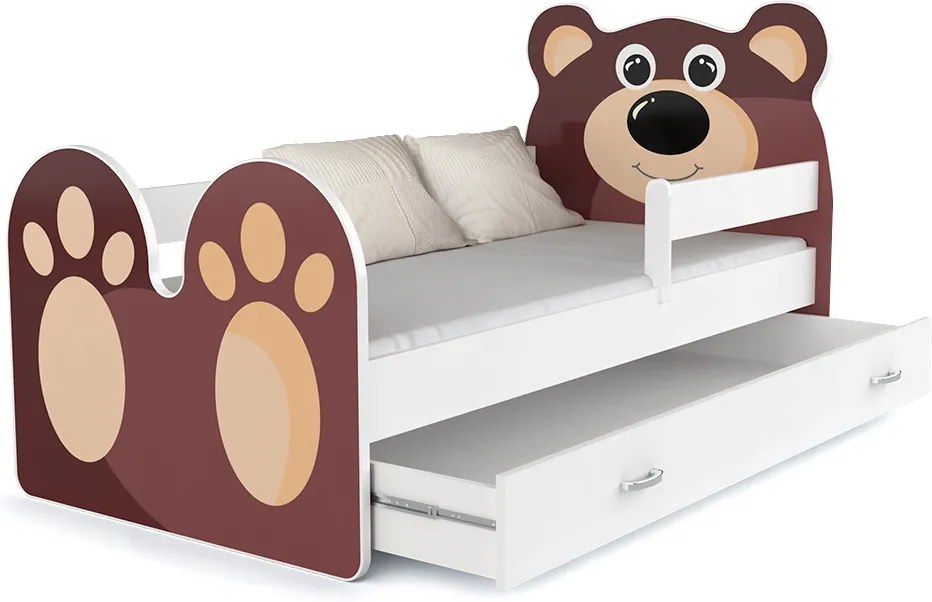 GL Medvedík detská posteľ 140x80