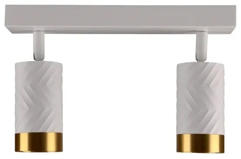 Bodové svietidlo ARRAS 2xGU10/10W/230V biela