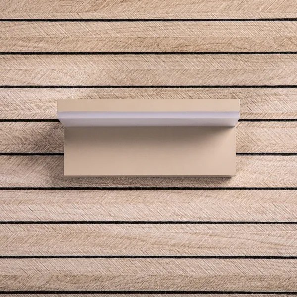 Rabalux 77219 - LED vonkajšie nástenné svietidlo ZARAGOZA LED/9W/230V IP54 béžová