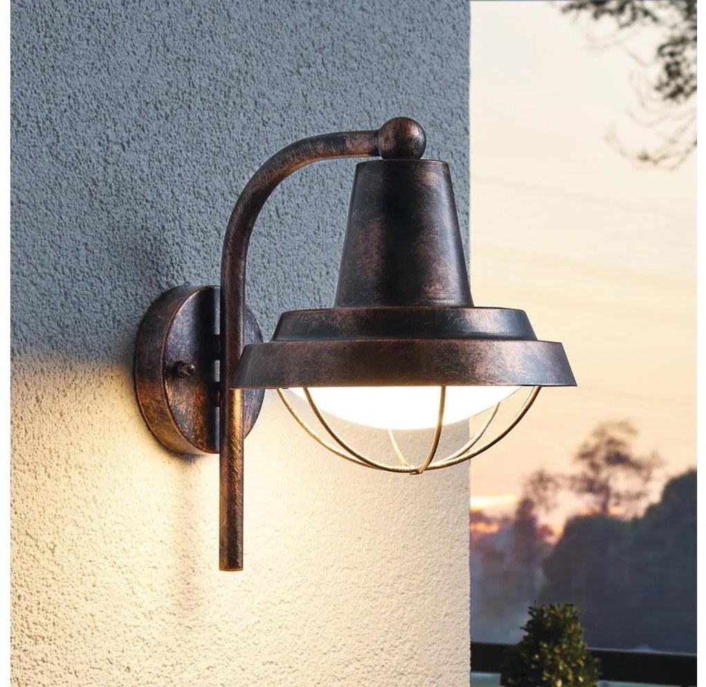 Eglo 94838 - LED Vonkajšie svietidlo COLINDRES 1xE27/8,5W/230V IP44 EG94838