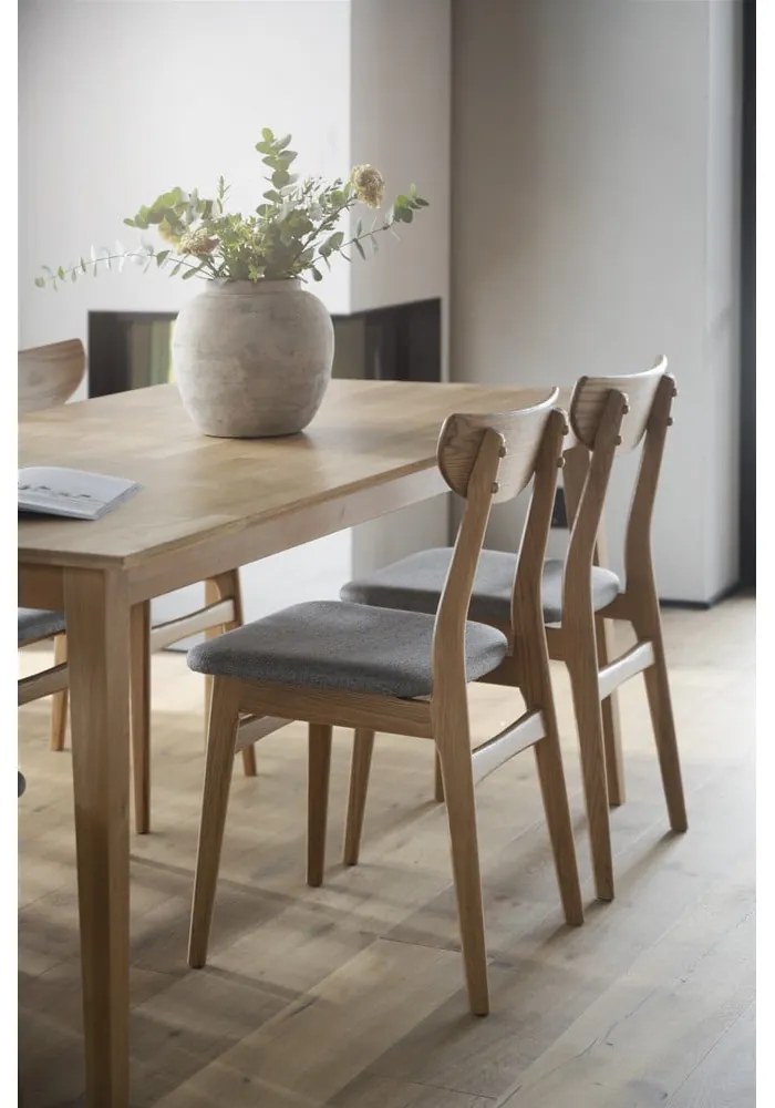 Jedálenské stoličky v súprave 2 ks v prírodnej farbe Rodham - Rowico