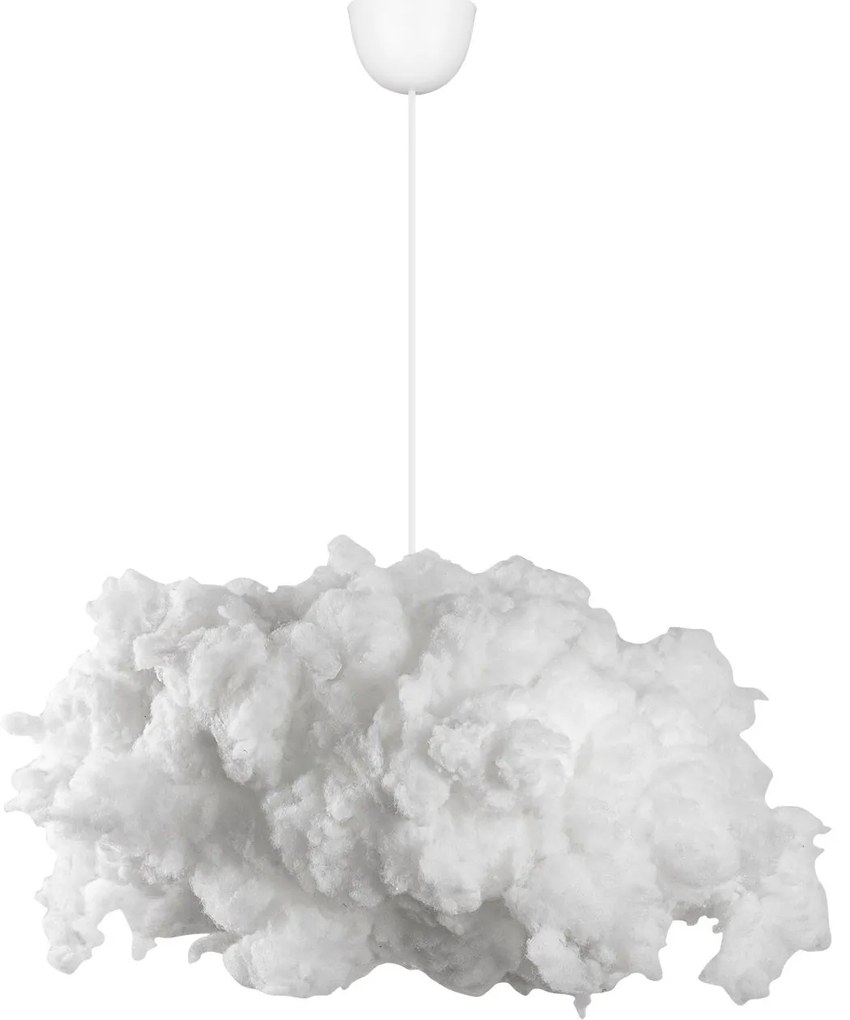 Závěsný lustr Serenity 60 cm bílý