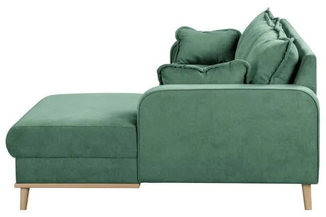 Tyrkysová rohová pohovka (pravý roh) Beata - Ropez