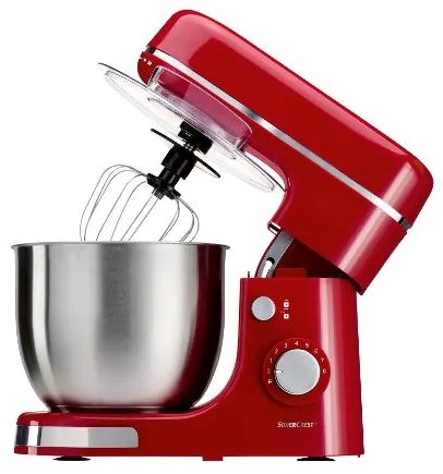 Silvercrest® Kitchen Tools Kuchynský robot SKM 650, červená (100381964)