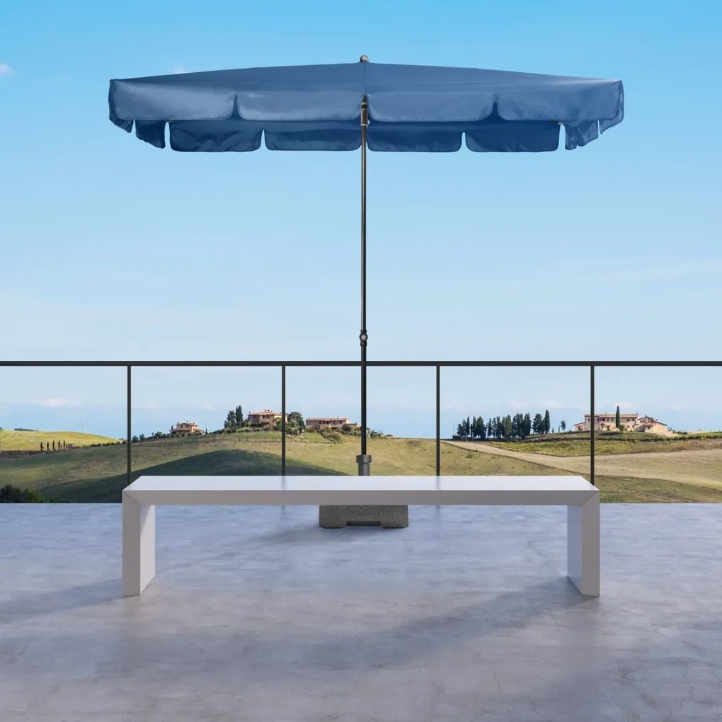 Doppler SUNLINE WATERPROOF 260 x 150 cm – naklápací slnečník antracitová (kód farby 840), 100 % polyester