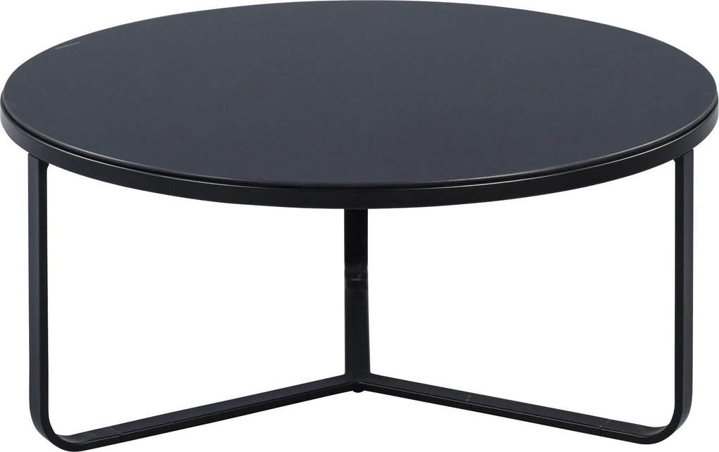 XXXLutz KONFERENČNÝ STOLÍK, čierna, kov, 80/80/35 cm Xora - Stolíky do obývačky - 001815004904