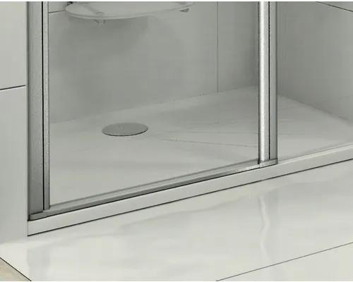 Sprchové dvere do niky Ravak Chrome CSD2-110 white+Transparent 0QVDC100Z1