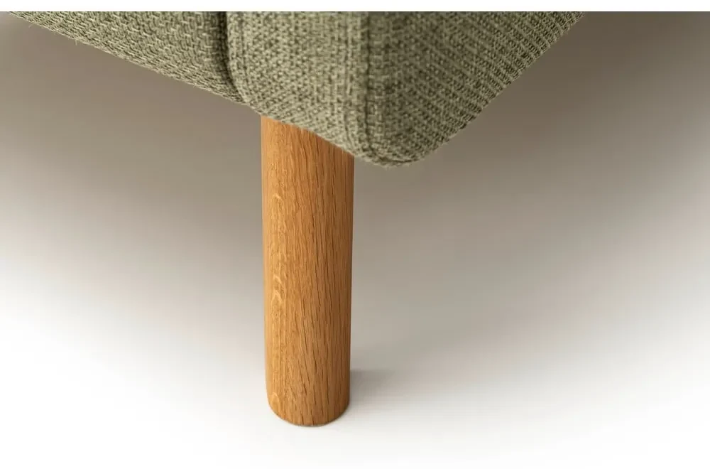 Zelená čalúnená dvojlôžková posteľ s úložným priestorom s roštom 180x200 cm Lotte - Meise Möbel