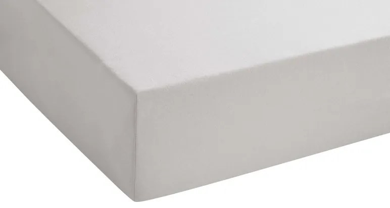 Biberna Napínacia džersejová plachta (sivá, 140 – 160 x 200 cm) (100227068)