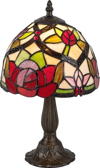 BRILAGI - Tiffany vitrážová stolná lampa GARLAN 1xE14/40W/230V