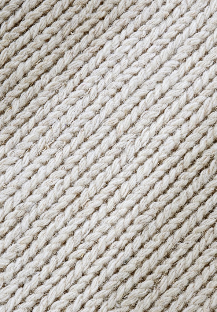 Villeroy & Boch, Kusový koberec Villeroy & Boch 106048 White kruh, 160x160 (priemer) kruh, biela, obývacia izba