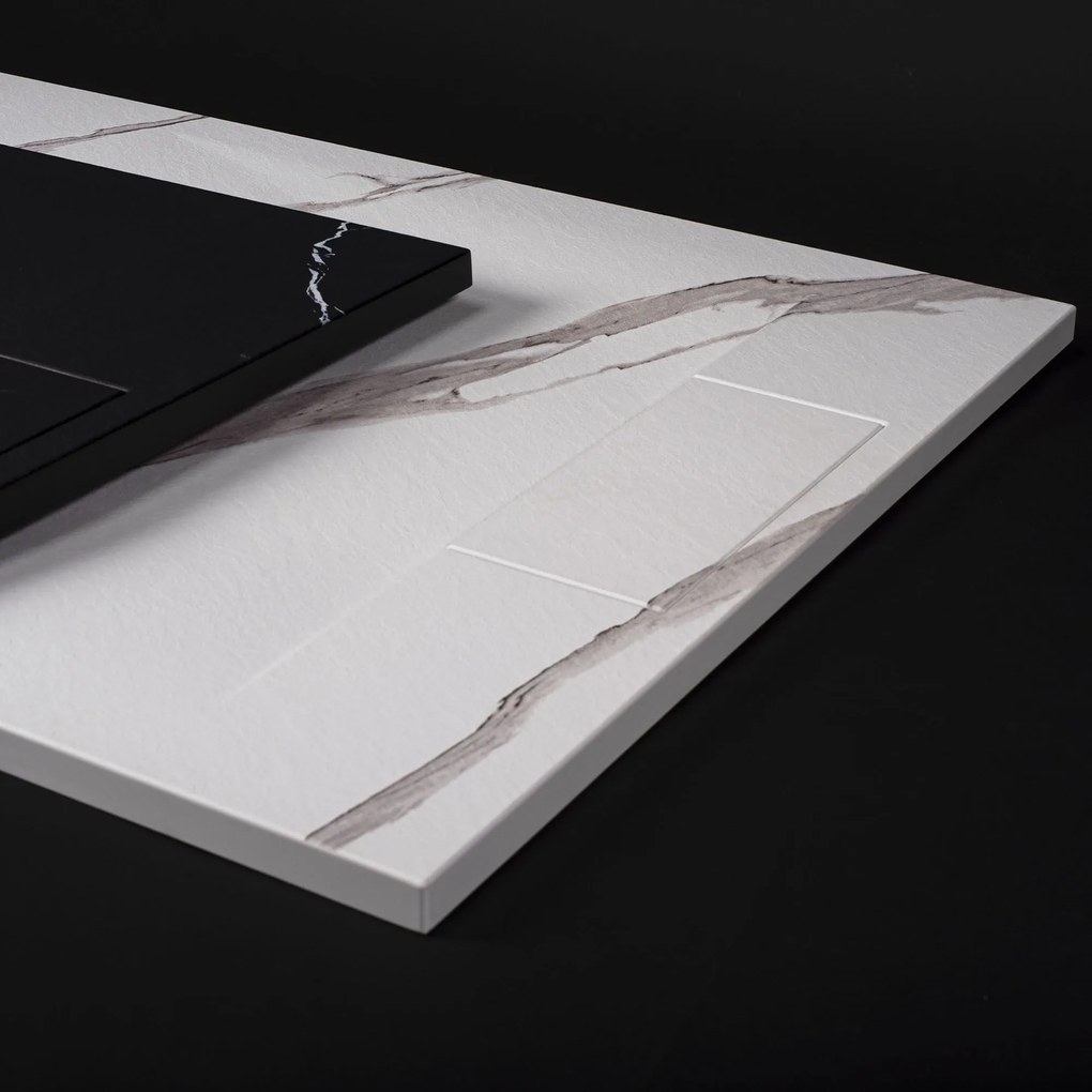 REA Royal Marble 60 umývadlo na dosku, 61 x 36 cm, čierna, REA-U7478
