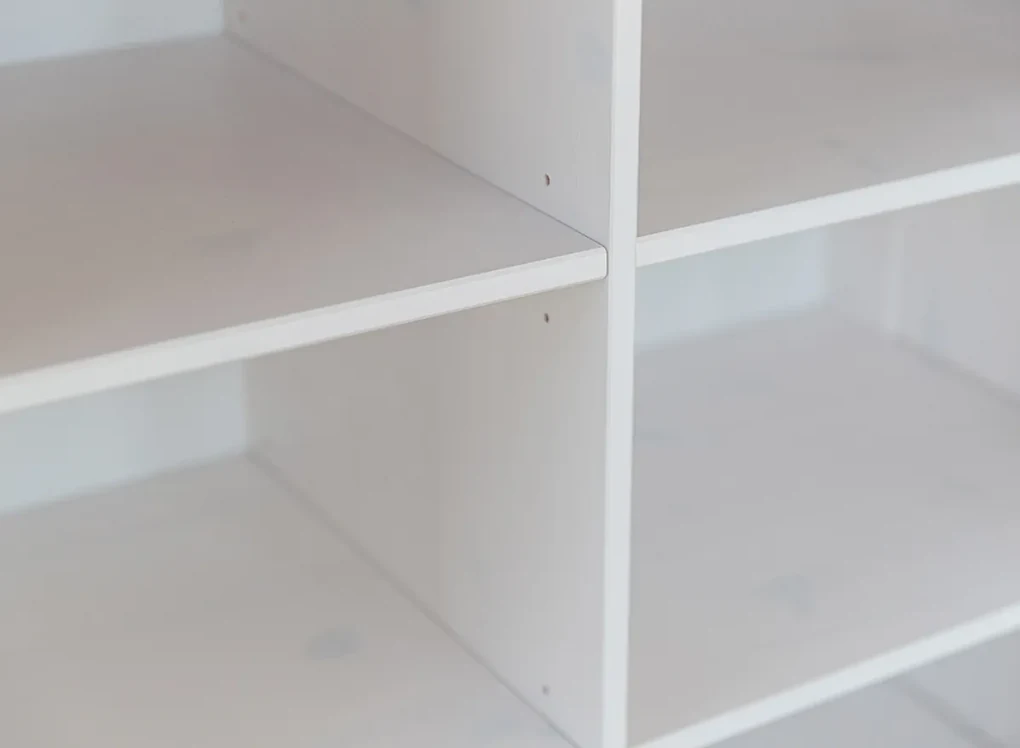 PROXIMA.store - Rustikálna masívna vitrína 1s.2 - MARONE ELITE FARBA: biela - prírodná borovica