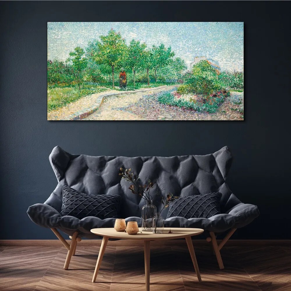 Obraz na plátne Príroda strom van Gogh