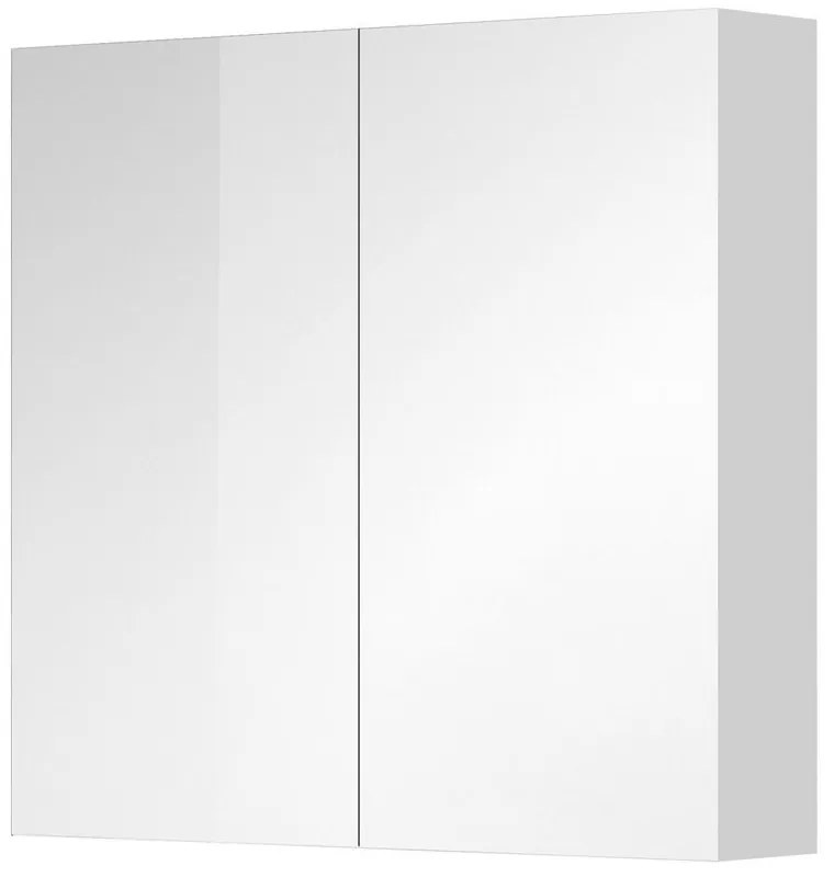 Mereo Mereo, Kúpeľňová galerka 80 cm, zrkadlová skrinka, 2x dvere, MER-CN717GB