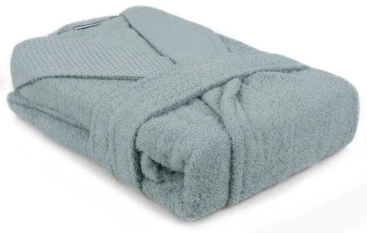 Bavlnený župan v mentolovozelenej farbe veľkosť XL Cappa – Foutastic